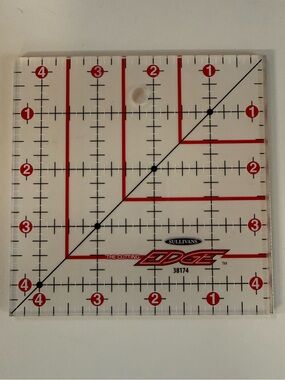 Quilting and Sewing Ruler The Cutting Edge™ 4.5" x 4.5" Ruler